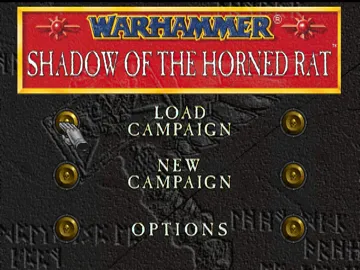 Warhammer - Shadow of the Horned Rat (US) screen shot title